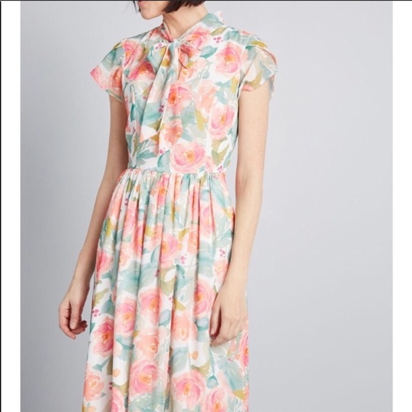 Modcloth Dresses & Skirts - ⭐️SALE⭐️ModCloth floral midi dress